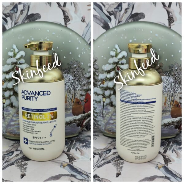 1X Advance Purity Retinol  Brightening Moisturizing Lotion