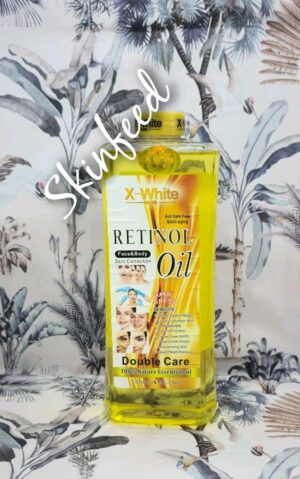 X1 X-White Paris Retinol Whitening Glowing Face&Body Oil   1000ML