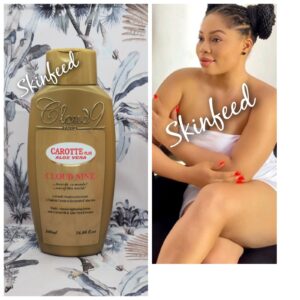 10-413.jpg CLOUD-9 PARIS Carotte & Aloe vera extracts multi vitamin body lotion.π 500ml