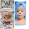 Molato/oshaprapra multicolored skin whitening and glowing soap 850g jar Big size