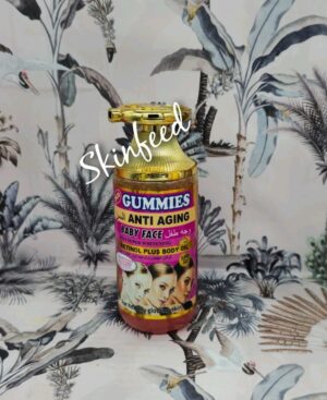 Gummies Anti- Aging Baby Face With Retinol Body  Oil