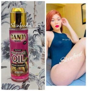 Candy White Active Glow And Moisturizing,  Oil  200ml 💯%el Effective