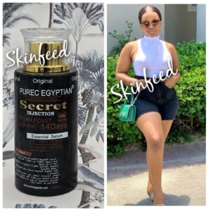 X 1 Bottle Purec EGYPTIAN secret 3X HC 14 Days. Tumeric & Vit. C SPF40