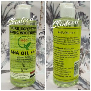 pure egyptian whitening oil 💯 pure natural organic face & body 250ml x 1