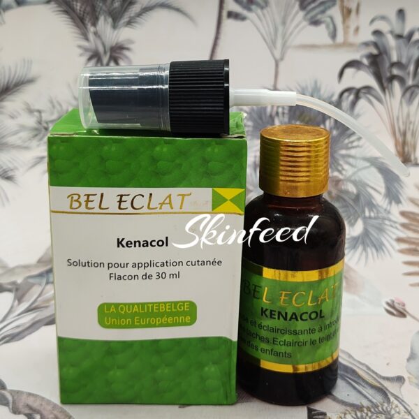 2 Pack Original BEL ECLAT KENACOL SKIN CARE SOLUTION Expired 2027