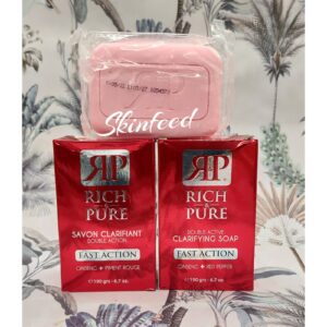 2X Rich & Pure Double Action Clarifying Body Soap 190g (2 Pcs)