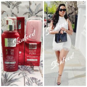 Rich & Pure Double Action Clarifying Body Lotion 250ml & Body Soap