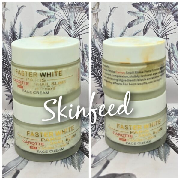 Faster White Snail Slime Face cream & Serum (2pcs)