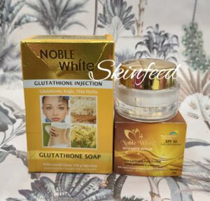 10-818.jpg Original Noble white Glutathion & Kojic VIP body exfoliating soap & F.cream 👌