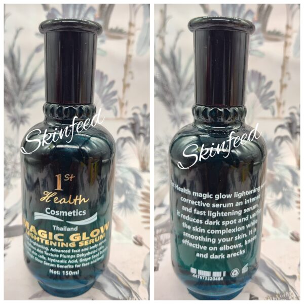 1st Health Cosmetic Thailand Magic Glow Lightening Oil, Face & Body 150ml👌