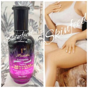 1st Health Cosmetic Thailand Egyptian Strong Bleaching Oil, Face & Body 150ml👌