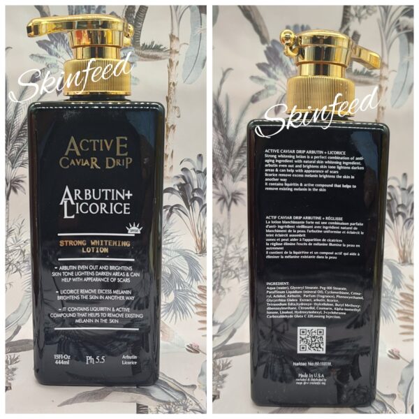 10-863.jpg ACTIVE Cavier whitening lotion& Face Cream albutin & licorice spf50.