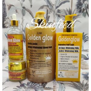 10-932.jpg 4 In 1 Golden Glow Body Milk Cavia Gold Shower Gel + Intensive H.C Lotion 500ml