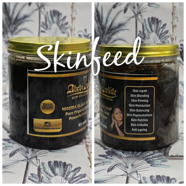 AUTHENTIC Abebi pure Organic Glutathion lighting Nigeria BLACK SOAP 600g x 1.