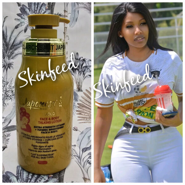 s-l1600-3.jpg Japonesa Gold Body Talking Lotion & Soap. Dark Spots Corrector. 450ml x 1. 2Pcs