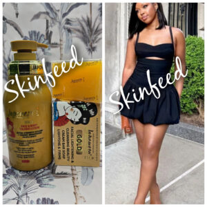 Japonesa Gold Body Talking Lotion & Soap. Dark Spots Corrector. 450ml x 1. 2Pcs