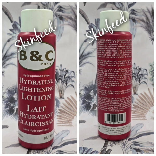 3pcs B&C PARIS Whitening Body Lotion, Clarifying Glycerin & Bar Soap👌👌X1