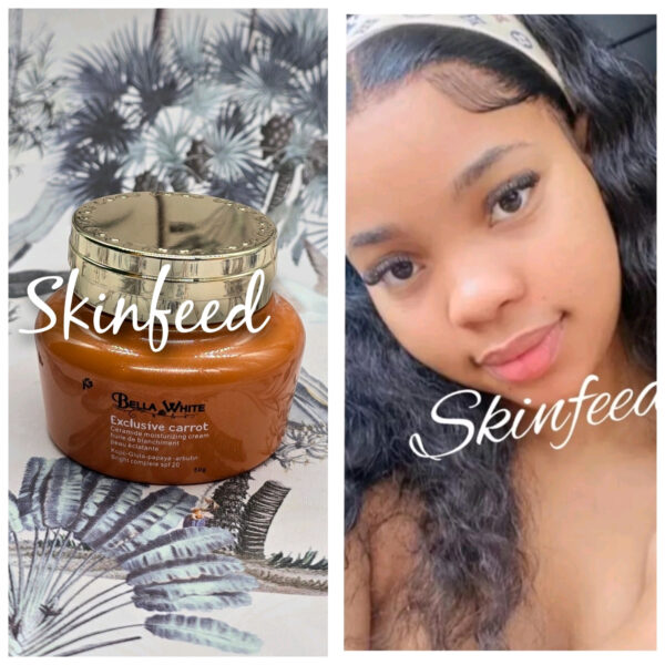 2pc. Bella-white Exclusive Carrot. 7 Days Kojic Body Lotion & Facecream