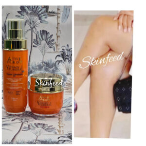 active caviar drip Vitamin C and Tumeric Serum Snd Face Cream